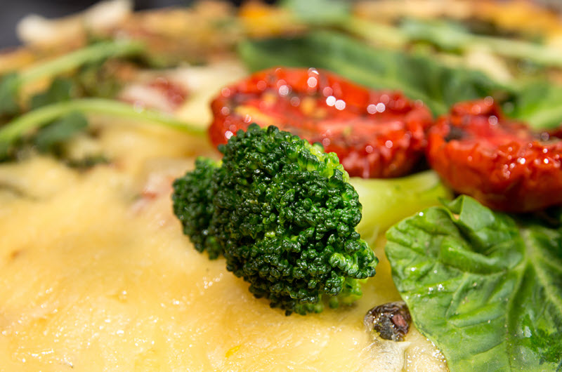 Brokkoli-Tarte mit getrockneten Tomaten - Rezeptidee Ihres Ernährungsberatungs-Teams des medicos.AufSchalke